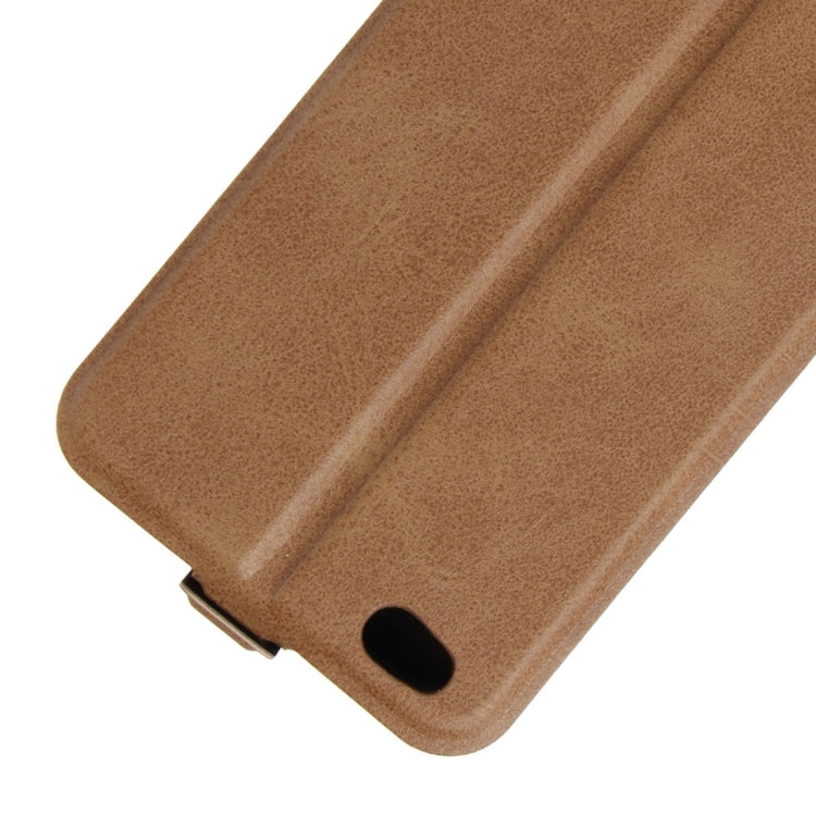 For Xiaomi Mi 5c Vertical Flip Leather Case with Card Slot & Photo Frame