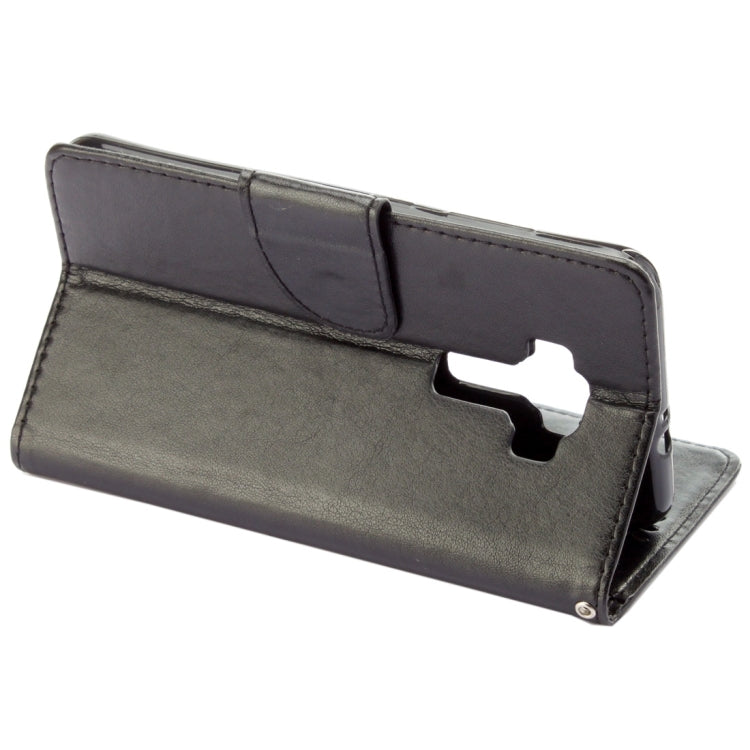 For Asus ZenFone 3 / ZE552KL Pressed Flowers Pattern Leather Case with Holder & Card Slots & Wallet