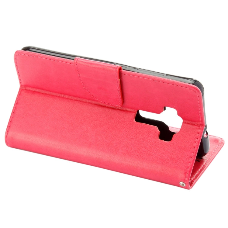 For Asus ZenFone 3 / ZE552KL Pressed Flowers Pattern Leather Case with Holder & Card Slots & Wallet