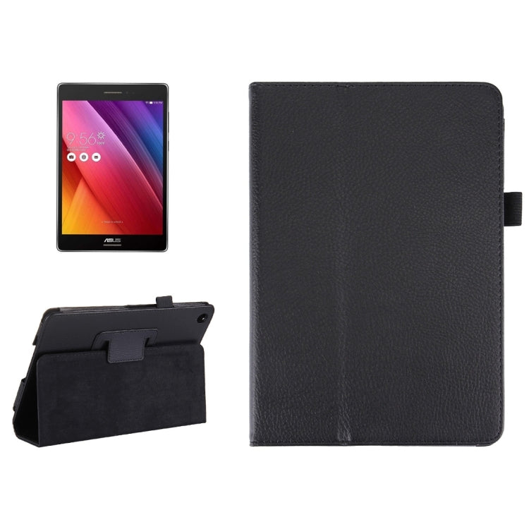 For Asus ZenPad 3 8.0 / Z581KL Litchi Texture Horizontal Flip Leather Case with Holder