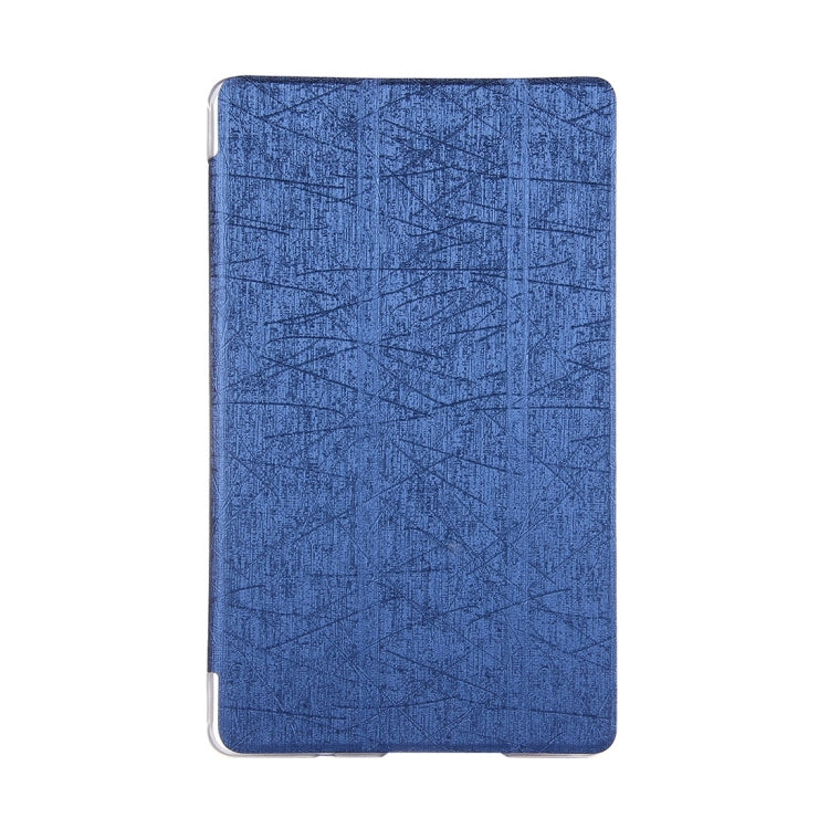 For Huawei Mediapad M3 Tablet Oracle Bone Texture Horizontal Flip Leather Case with Three-folding Holder