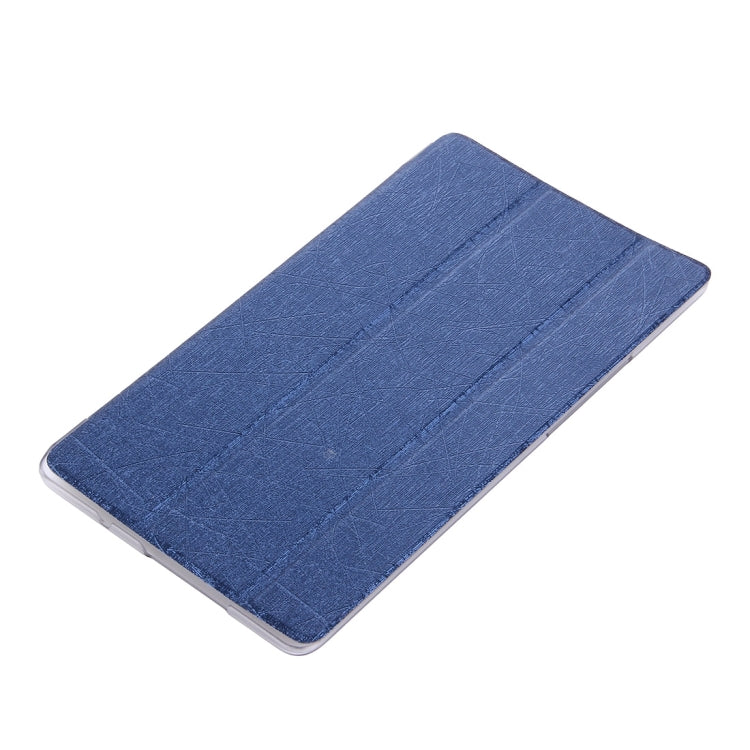 For Huawei Mediapad M3 Tablet Oracle Bone Texture Horizontal Flip Leather Case with Three-folding Holder