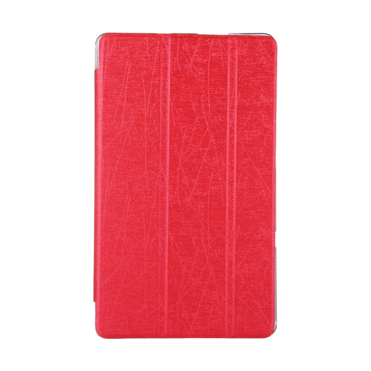 For Huawei Mediapad M3 Tablet Oracle Bone Texture Horizontal Flip Leather Case with Three-folding Holder