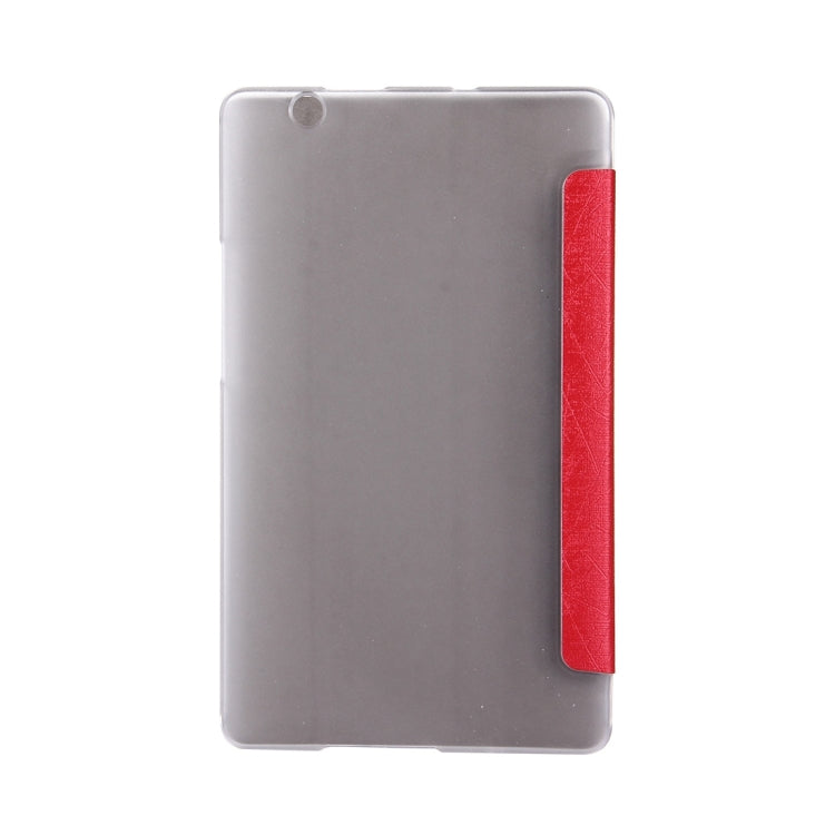 For Huawei Mediapad M3 Tablet Oracle Bone Texture Horizontal Flip Leather Case with Three-folding Holder