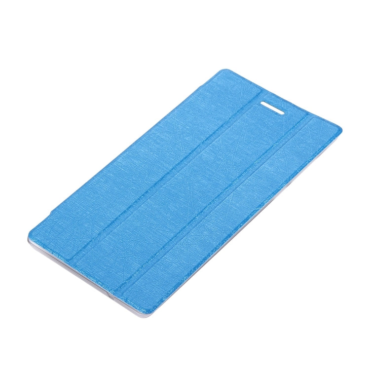 For Lenovo TAB 3 730M Oracle Bone Texture Horizontal Flip Leather Case with Three-folding Holder