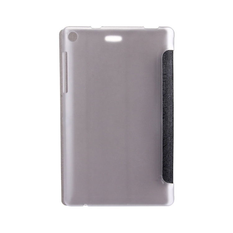 For Lenovo TAB3 7 Essential / 710F Oracle Bone Texture Horizontal Flip Leather Case with Three-folding Holder