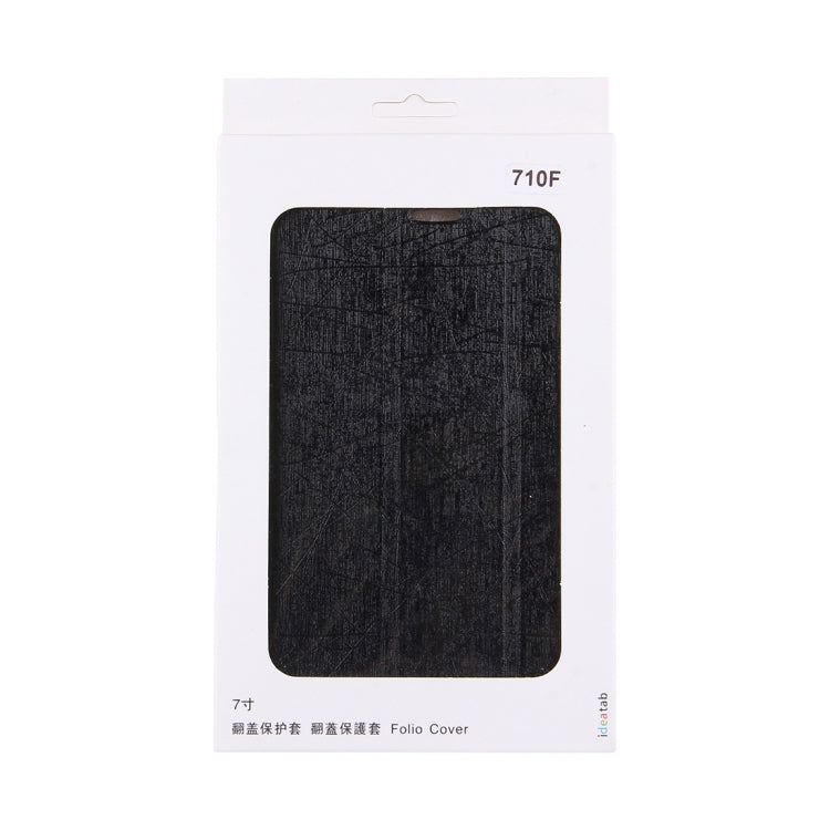 For Lenovo TAB3 7 Essential / 710F Oracle Bone Texture Horizontal Flip Leather Case with Three-folding Holder