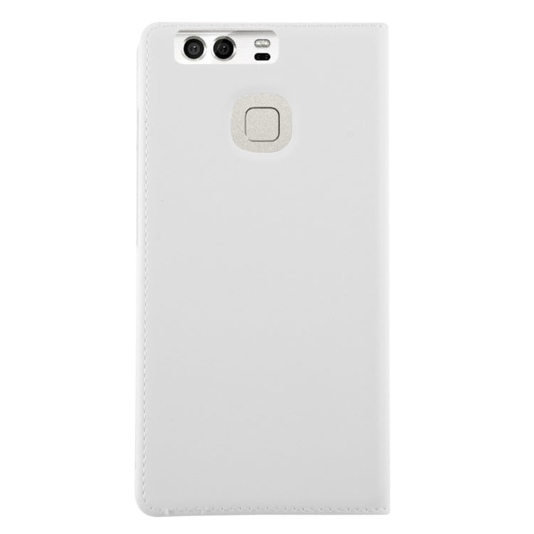 For Huawei P9 Plus Horizontal Flip Leather Case with Touch Call Display ID & Sleep / Wake-up Function
