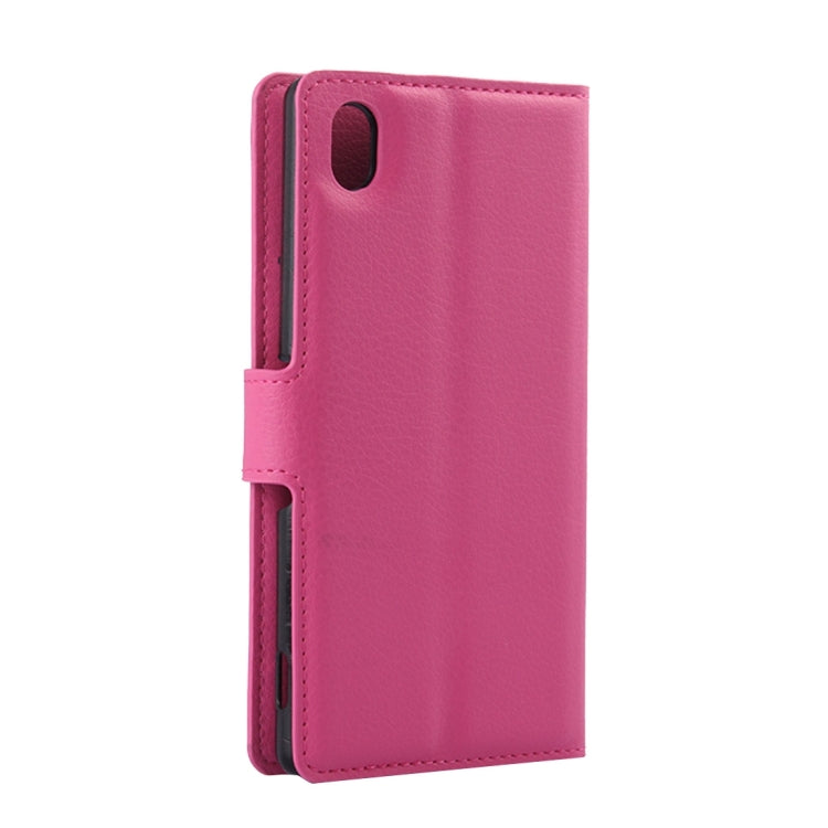 For Sony Xperia Z1 / L39h Litchi Texture Horizontal Flip Leather Case with Holder & Card Slots & Wallet