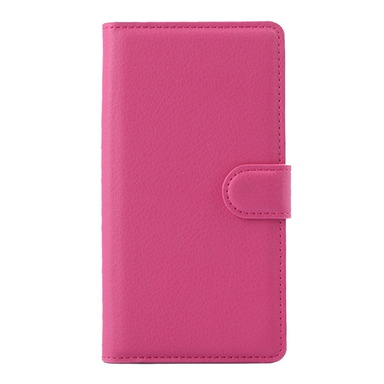 For Sony Xperia Z3 / L55U / L55T Litchi Texture Horizontal Flip Leather Case with Holder & Card Slots & Wallet