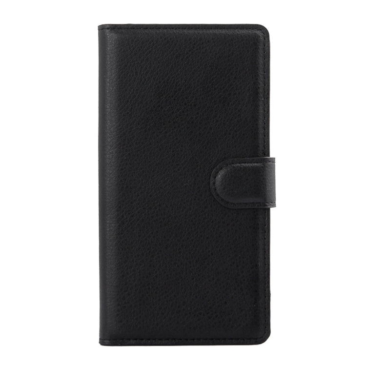 For Sony Xperia M4 Aqua Litchi Texture Horizontal Flip Leather Case with Holder & Card Slots & Wallet