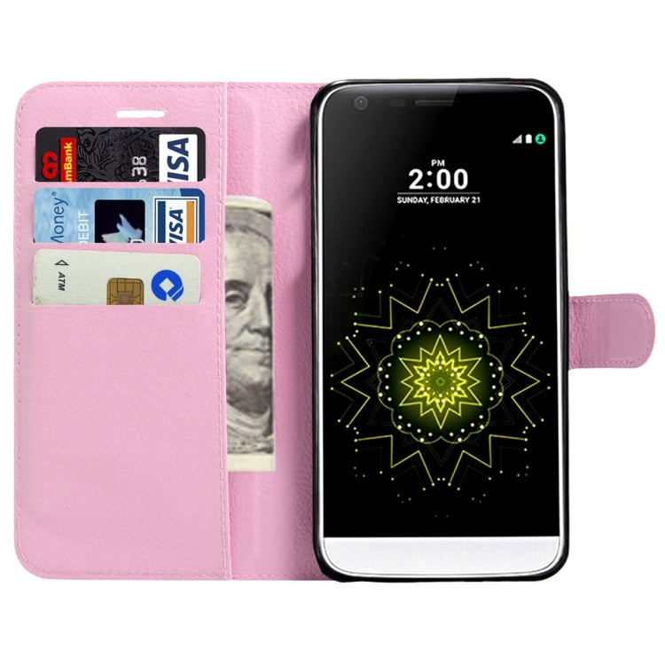 For LG G6 Litchi Texture Horizontal Flip Leather Case with Magnetic Buckle & Holder & Card Slots & Wallet