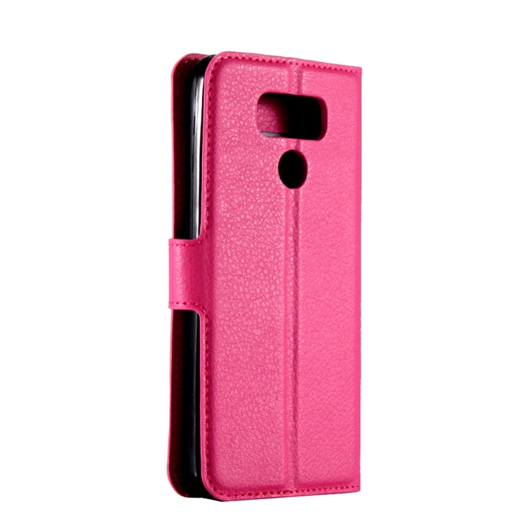 For LG G6 Litchi Texture Horizontal Flip Leather Case with Magnetic Buckle & Holder & Card Slots & Wallet