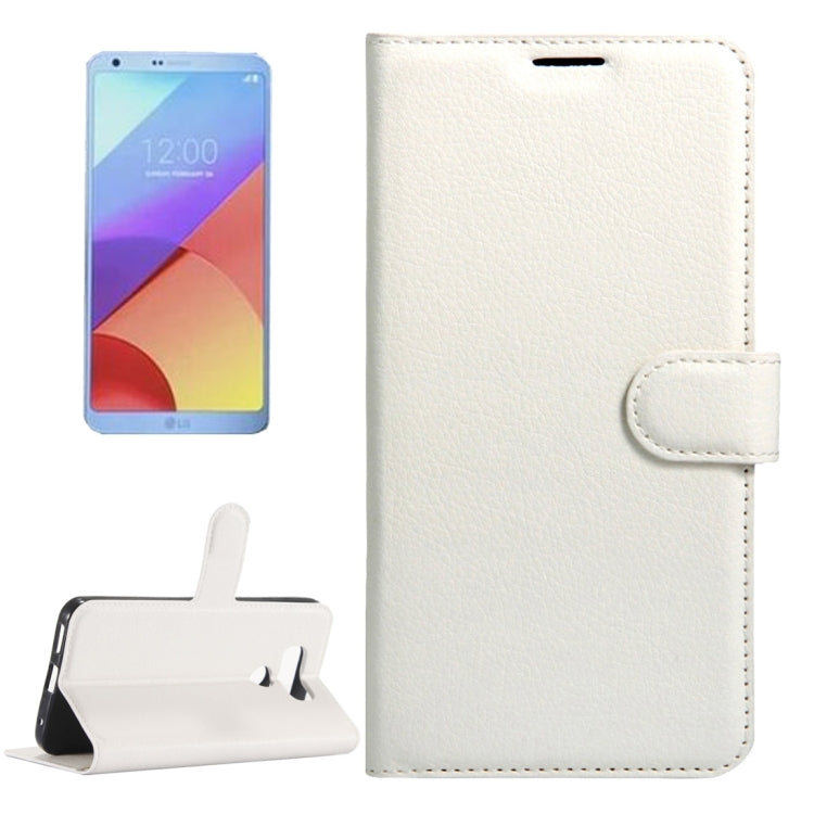 For LG G6 Litchi Texture Horizontal Flip Leather Case with Magnetic Buckle & Holder & Card Slots & Wallet