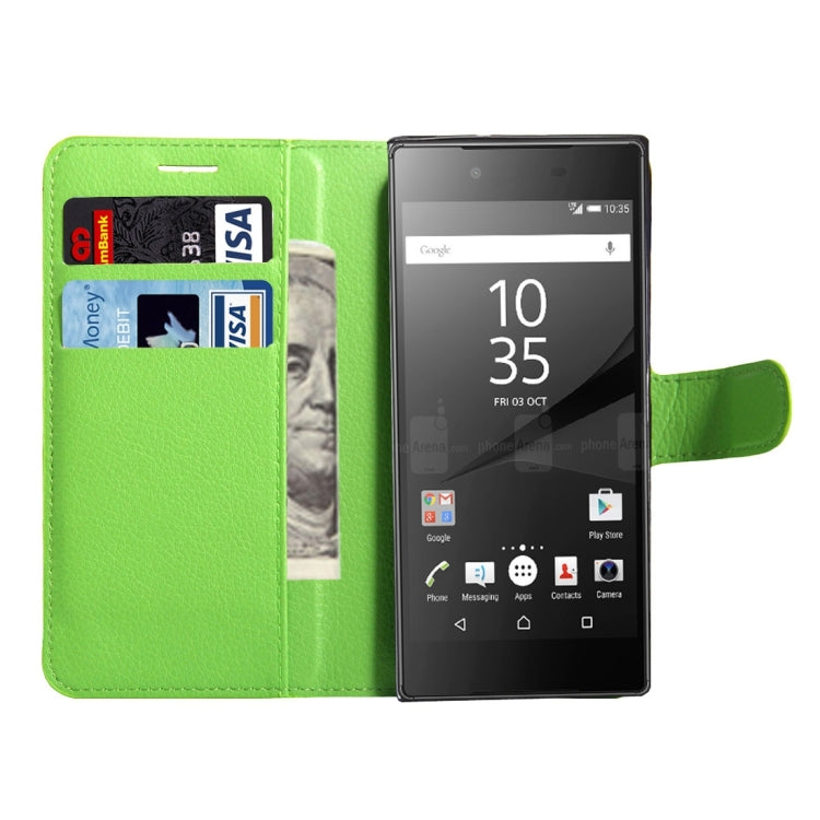 For Sony Xperia Z6 Litchi Texture Horizontal Flip Leather Case with Magnetic Buckle & Holder & Card Slots & Wallet