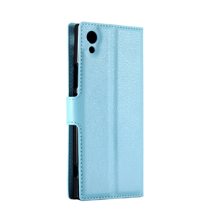 For Sony Xperia Z6 Litchi Texture Horizontal Flip Leather Case with Magnetic Buckle & Holder & Card Slots & Wallet