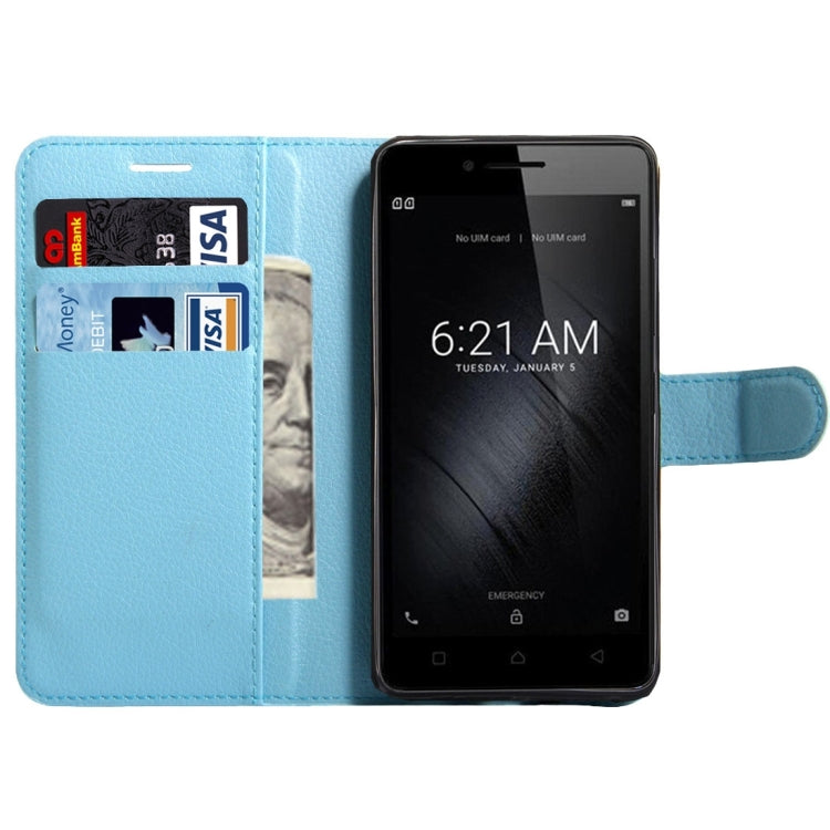 For Lenovo K10 / K10E70 Litchi Texture Horizontal Flip Leather Case with Magnetic Buckle & Holder & Card Slots & Wallet