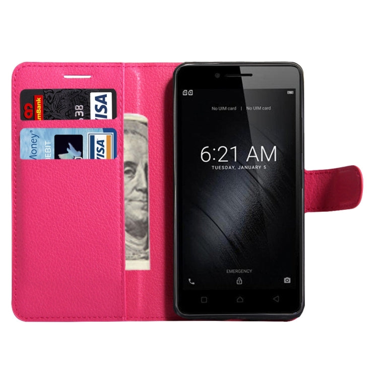 For Lenovo K10 / K10E70 Litchi Texture Horizontal Flip Leather Case with Magnetic Buckle & Holder & Card Slots & Wallet