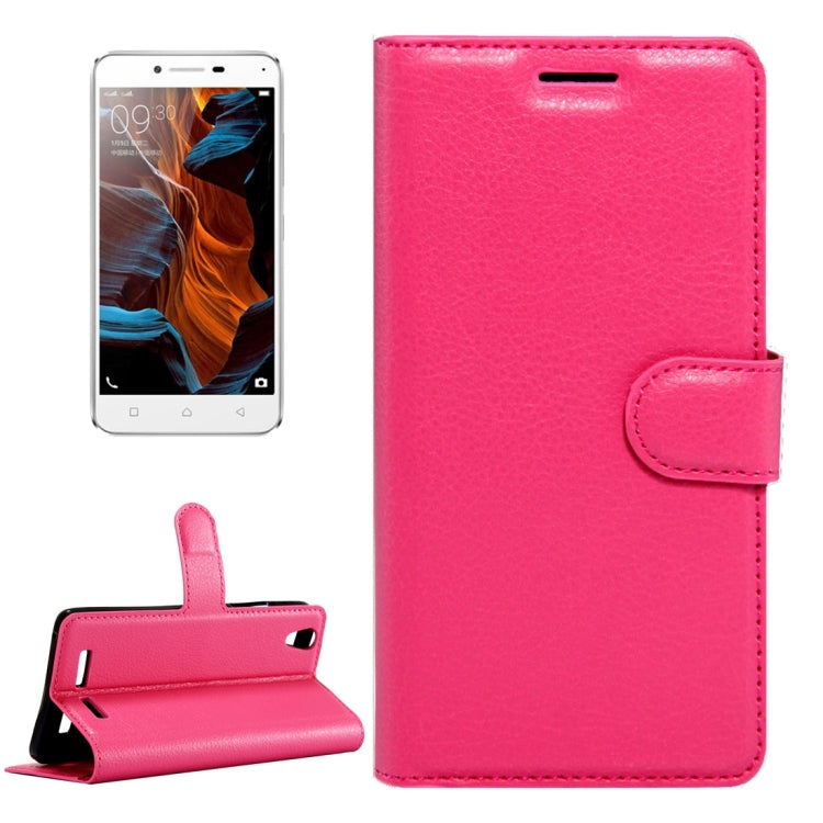 For Lenovo K10 / K10E70 Litchi Texture Horizontal Flip Leather Case with Magnetic Buckle & Holder & Card Slots & Wallet