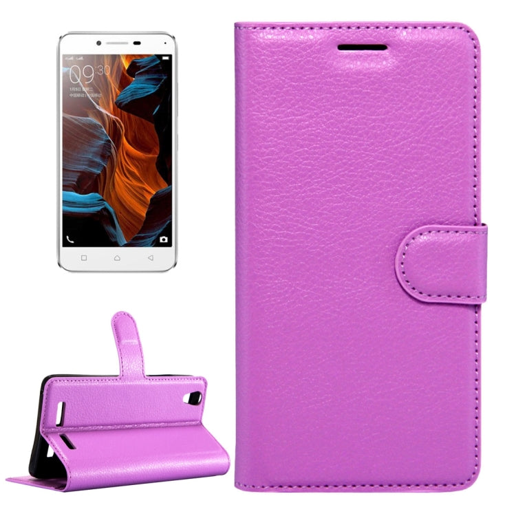 For Lenovo K10 / K10E70 Litchi Texture Horizontal Flip Leather Case with Magnetic Buckle & Holder & Card Slots & Wallet