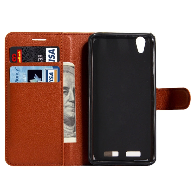For Lenovo K10 / K10E70 Litchi Texture Horizontal Flip Leather Case with Magnetic Buckle & Holder & Card Slots & Wallet