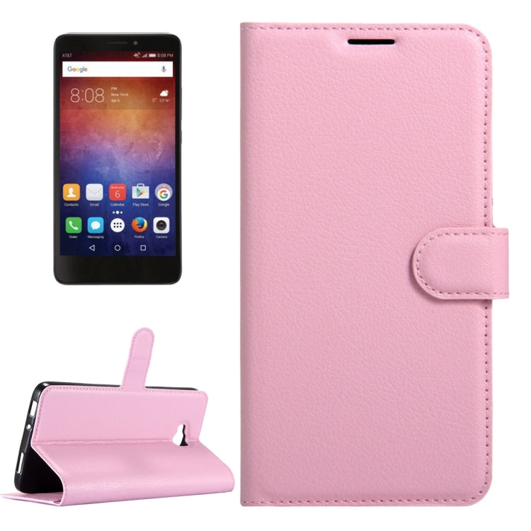 For Huawei Ascend XT / H1611 Litchi Texture Horizontal Flip Leather Case with Magnetic Buckle & Holder & Card Slots & Wallet