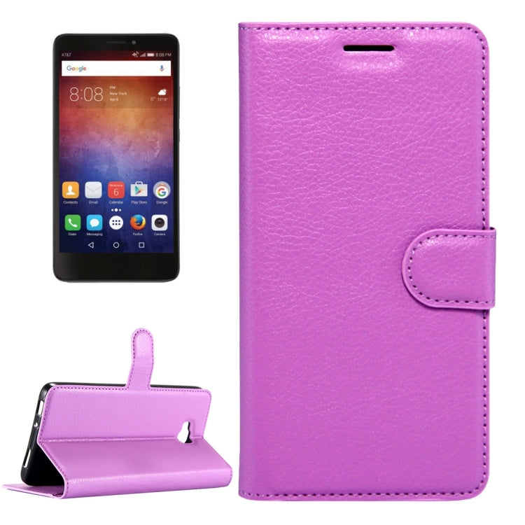 For Huawei Ascend XT / H1611 Litchi Texture Horizontal Flip Leather Case with Magnetic Buckle & Holder & Card Slots & Wallet