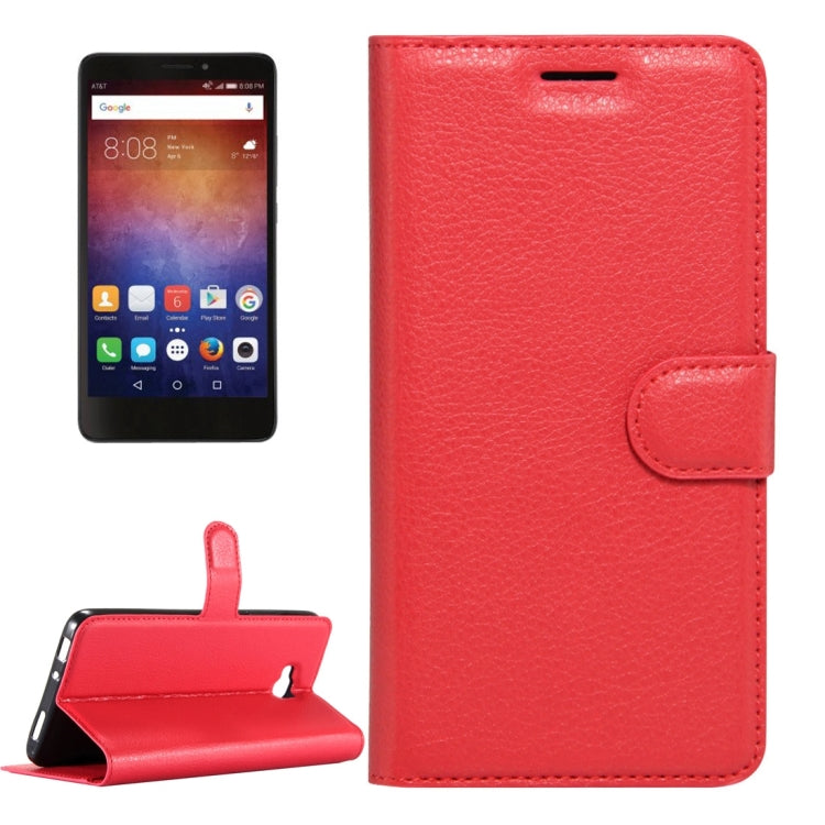 For Huawei Ascend XT / H1611 Litchi Texture Horizontal Flip Leather Case with Magnetic Buckle & Holder & Card Slots & Wallet