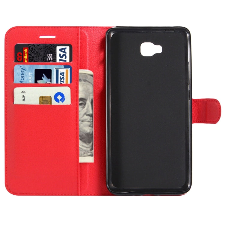 For Huawei Ascend XT / H1611 Litchi Texture Horizontal Flip Leather Case with Magnetic Buckle & Holder & Card Slots & Wallet