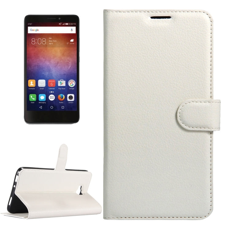 For Huawei Ascend XT / H1611 Litchi Texture Horizontal Flip Leather Case with Magnetic Buckle & Holder & Card Slots & Wallet
