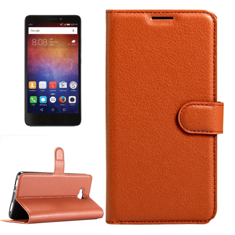 For Huawei Ascend XT / H1611 Litchi Texture Horizontal Flip Leather Case with Magnetic Buckle & Holder & Card Slots & Wallet