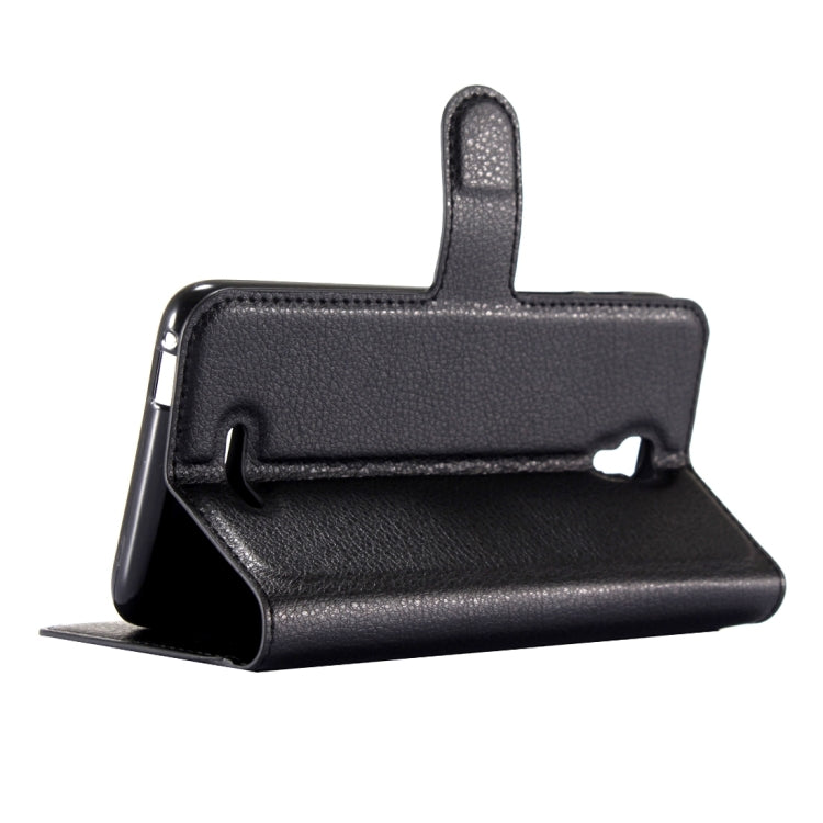 For Alcatel Pixi 4 (5.5) / 5012G / 5012F Litchi Texture Horizontal Flip Leather Case with Magnetic Buckle & Holder & Card Slots & Wallet