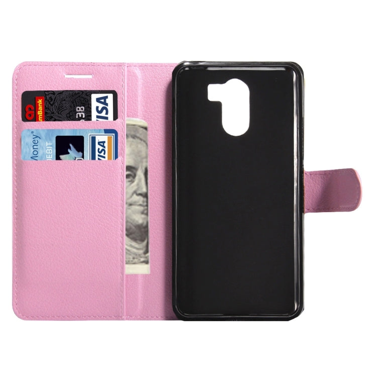 For Wileyfox Swift 2 & Wileyfox Swift 2 Plus (5.0) Litchi Texture Horizontal Flip Leather Case with Magnetic Buckle & Holder & Card Slots & Wallet