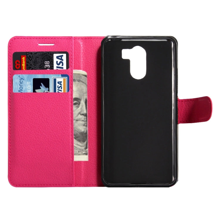 For Wileyfox Swift 2 & Wileyfox Swift 2 Plus (5.0) Litchi Texture Horizontal Flip Leather Case with Magnetic Buckle & Holder & Card Slots & Wallet