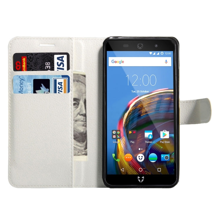 For Wileyfox Swift 2 & Wileyfox Swift 2 Plus (5.0) Litchi Texture Horizontal Flip Leather Case with Magnetic Buckle & Holder & Card Slots & Wallet