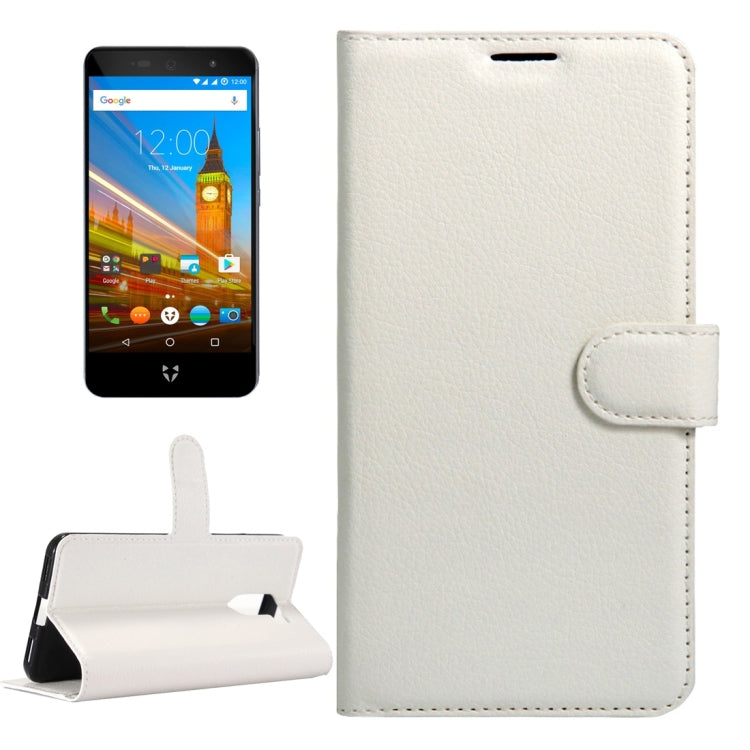 For Wileyfox Swift 2 & Wileyfox Swift 2 Plus (5.0) Litchi Texture Horizontal Flip Leather Case with Magnetic Buckle & Holder & Card Slots & Wallet
