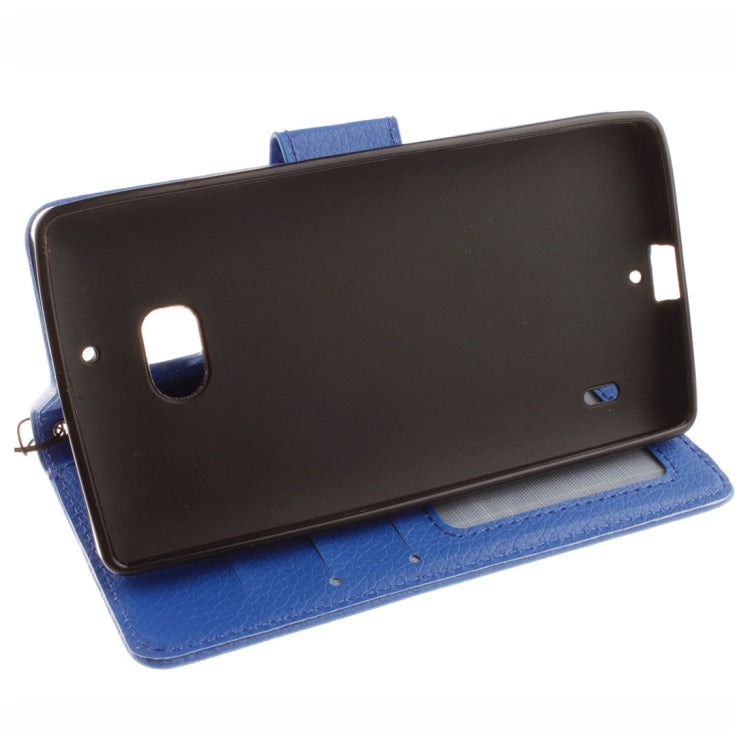 For Nokia Lumia 930 Litchi Texture Horizontal Flip Leather Case with Holder & Card Slots & Wallet & Photo Frame & Lanyard