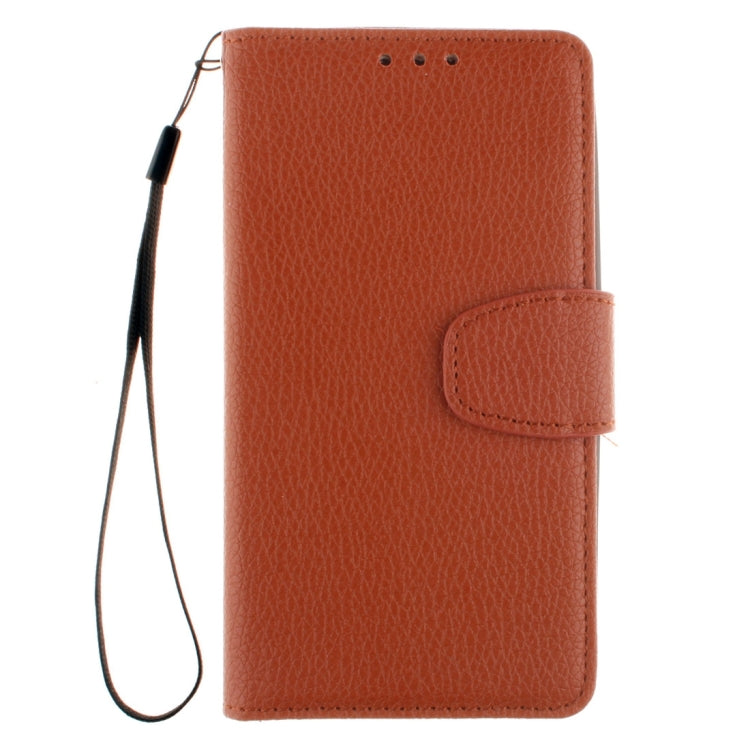 For Nokia Lumia 930 Litchi Texture Horizontal Flip Leather Case with Holder & Card Slots & Wallet & Photo Frame & Lanyard
