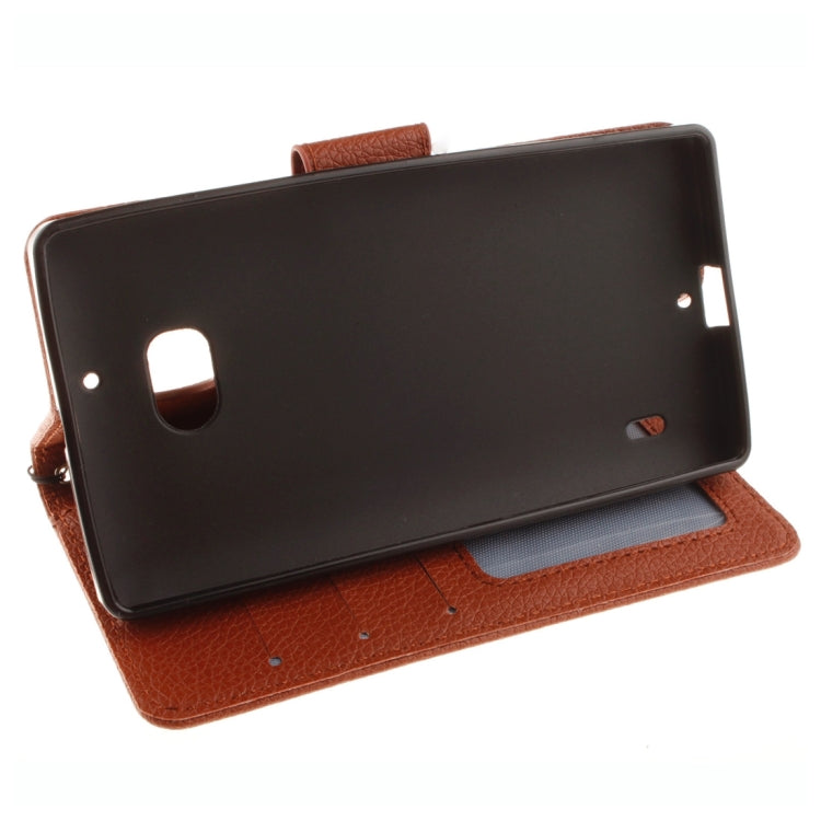 For Nokia Lumia 930 Litchi Texture Horizontal Flip Leather Case with Holder & Card Slots & Wallet & Photo Frame & Lanyard