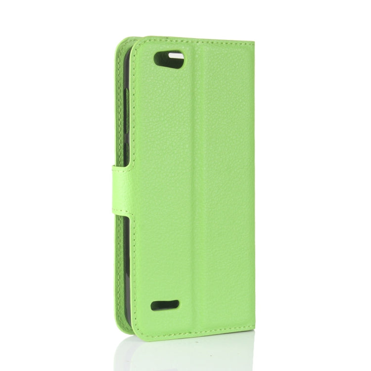 For ZTE Tempo X / N9137 Litchi Texture Horizontal Flip Leather Case with Holder & Card Slots & Wallet