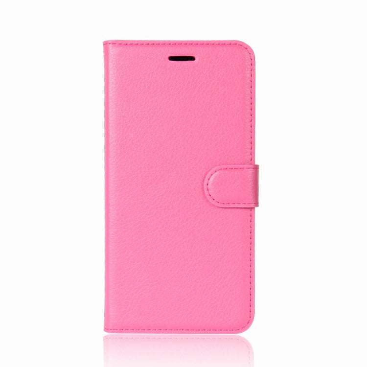 For ZTE Tempo X / N9137 Litchi Texture Horizontal Flip Leather Case with Holder & Card Slots & Wallet