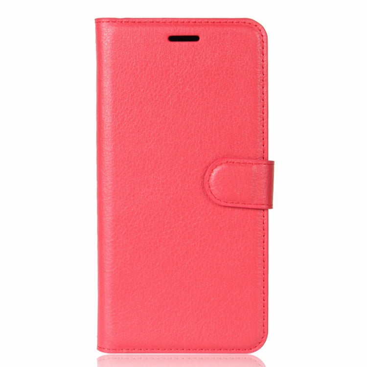 ZTE Blade Force / N9517 Litchi Texture Horizontal Flip Leather Case with Holder & Card Slots & Wallet