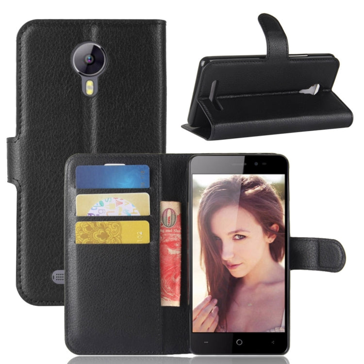 For LEAGOO Z5 lite (MPH0366) Litchi Texture Horizontal Flip Leather Case with Holder & Card Slots & Wallet