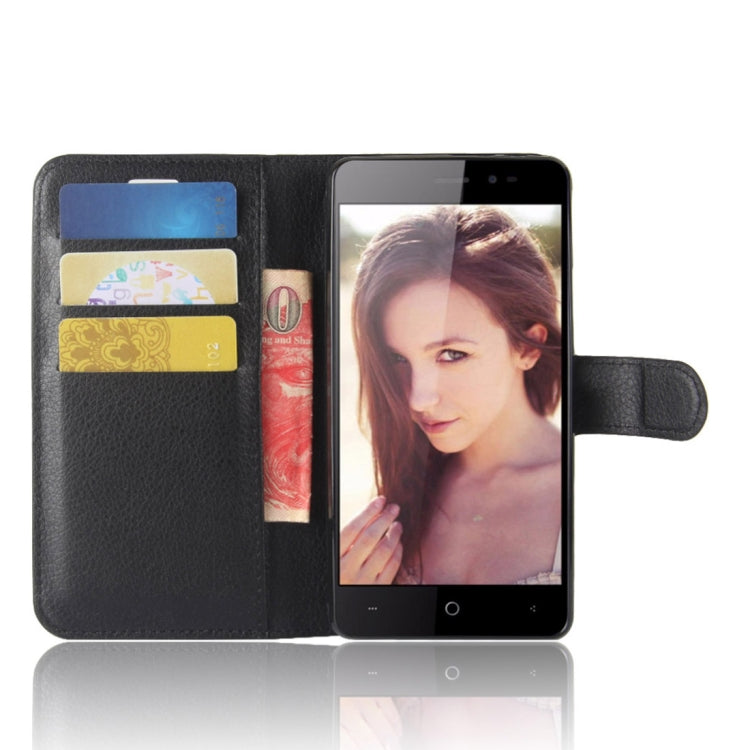 For LEAGOO Z5 lite (MPH0366) Litchi Texture Horizontal Flip Leather Case with Holder & Card Slots & Wallet