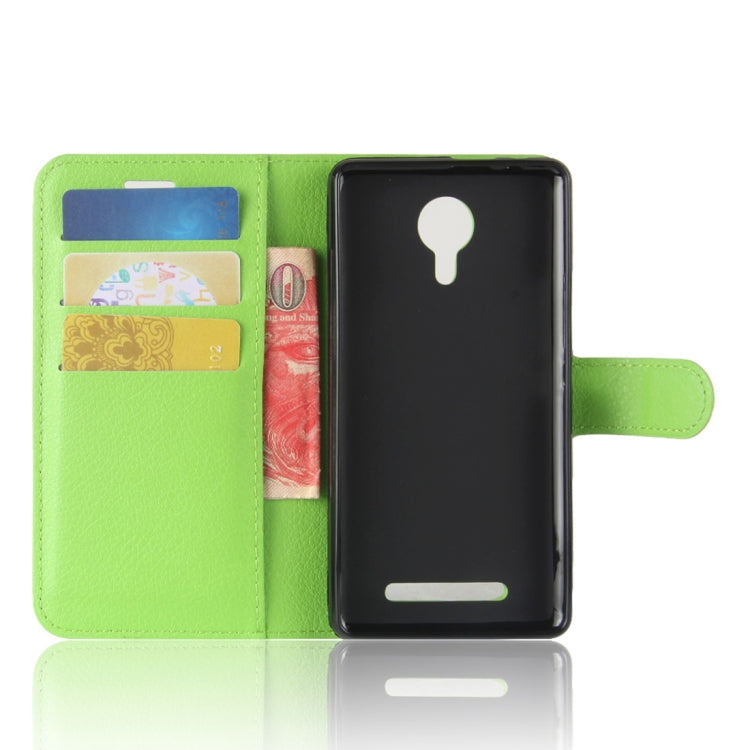 For LEAGOO Z5 lite (MPH0366) Litchi Texture Horizontal Flip Leather Case with Holder & Card Slots & Wallet