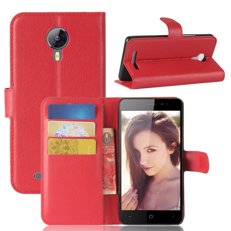 For LEAGOO Z5 lite (MPH0366) Litchi Texture Horizontal Flip Leather Case with Holder & Card Slots & Wallet