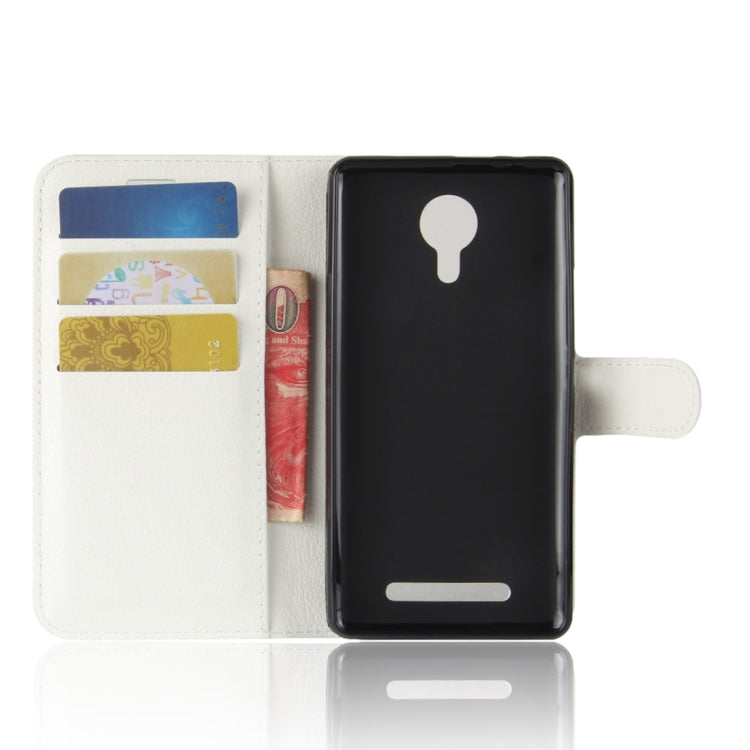 For LEAGOO Z5 lite (MPH0366) Litchi Texture Horizontal Flip Leather Case with Holder & Card Slots & Wallet