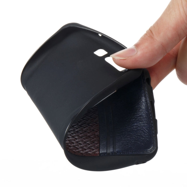 For Huawei P10 Electroplating Knit Texture TPU Paste Skin Protective Case