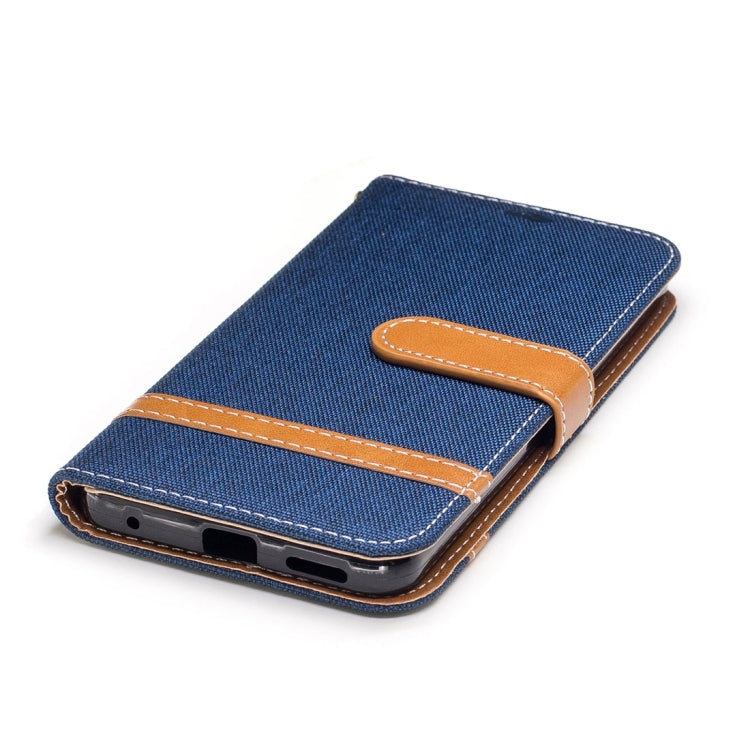 For LG G6 Denim Texture Leather Case with Holder & Card Slots & Wallet & Lanyard