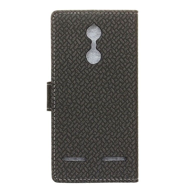 For Lenovo K6 / K6 Power Weaving Texture Horizontal Flip PU Leather Case with Holder & Card Slots & Wallet & Photo Frame